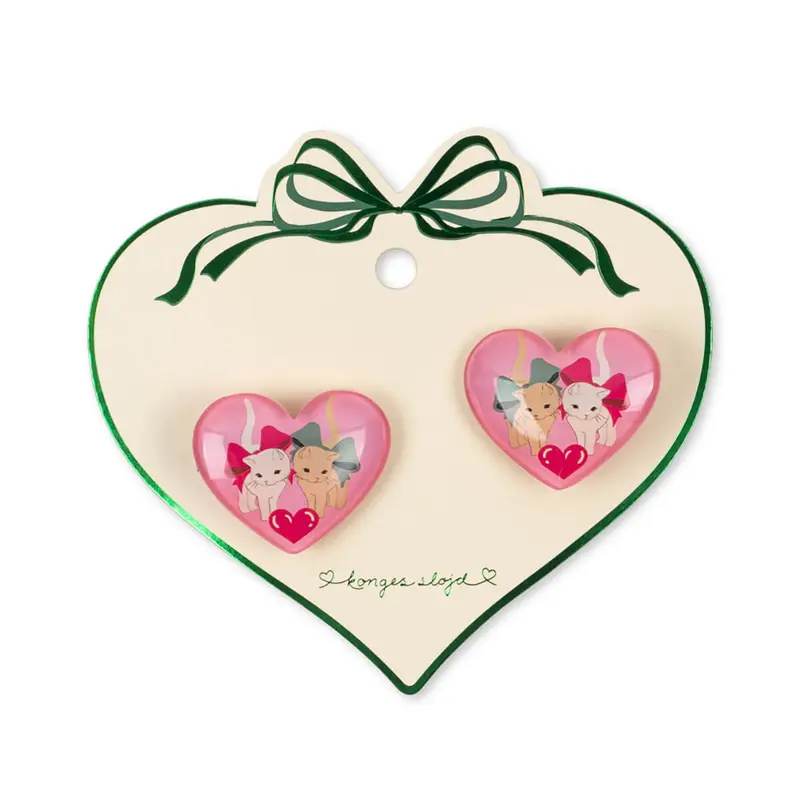 Bow Kitty Vilma Hair Clips (2 Pack) by Konges Sljd