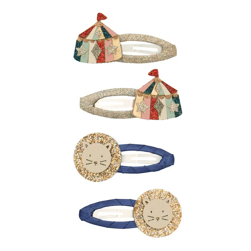 Circus Lion Clic Clac Hair Clips by Mimi & Lula