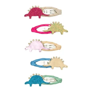 Dino Diva Mini Clic Clac Hair Clips by Mimi & Lula
