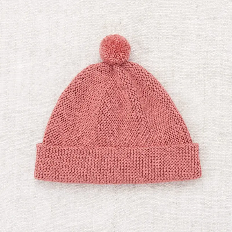 Garter Hat in Rosewood by Misha & Puff