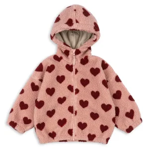 Jody Hooded Jacket in Coeur Mellow by Konges Sljd