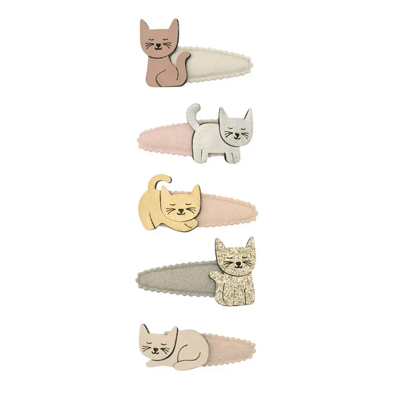 Kitty Cat Mini Clic Clac Hair Clips by Mimi & Lula
