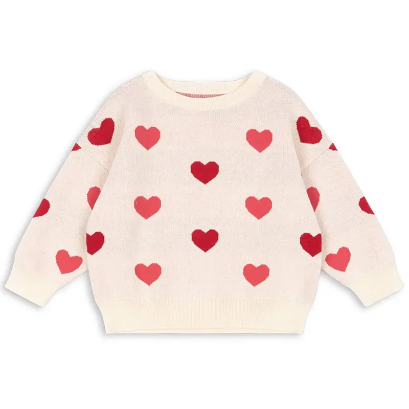 Lapis Sweater in Coeur Color Duo Pink by Konges Slojd