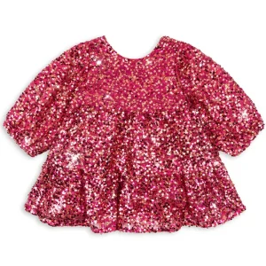 Lila Dress in Sparkling Sangria by Konges Slojd