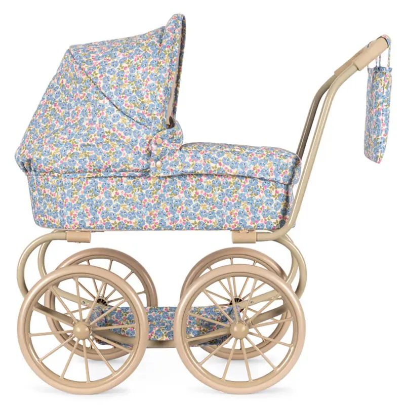 Minnie Doll Pram (72cm) in Fleur Rosier by Konges Sljd