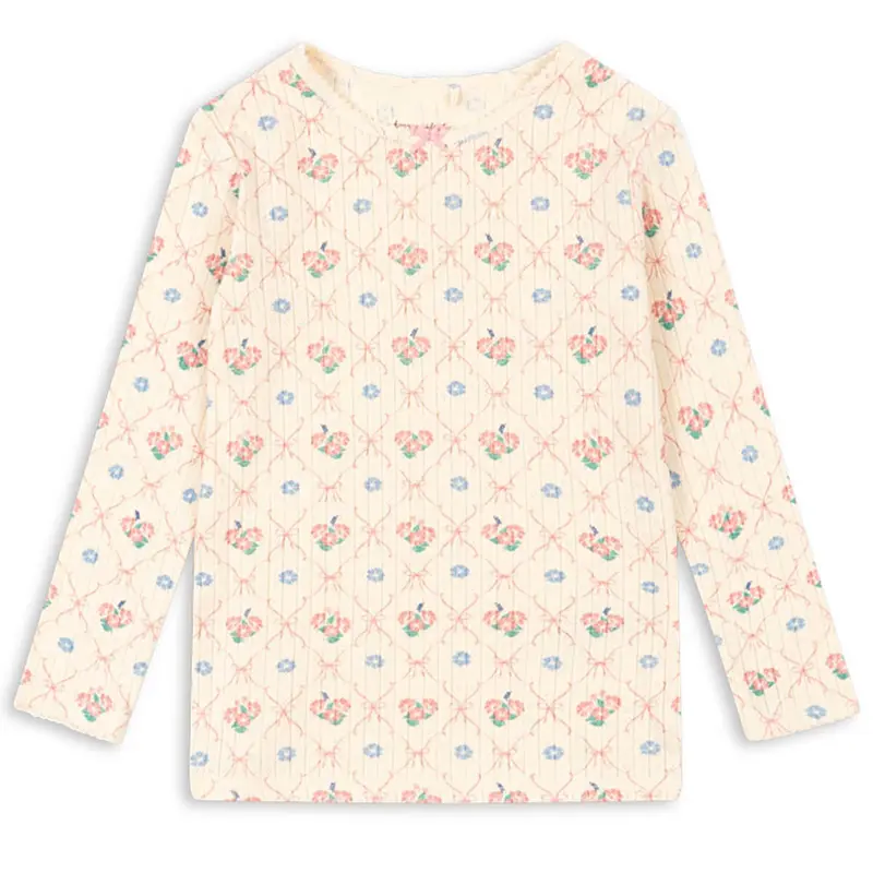 Minnie Tee in Fleur Decor by Konges Slojd