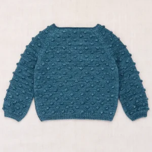 Original Popcorn Sweater in Blue Smoke by Misha & Puff
