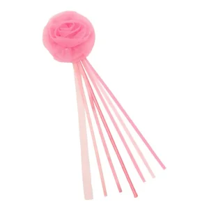 Pink Ruffle Flower Wand by Mimi & Lula