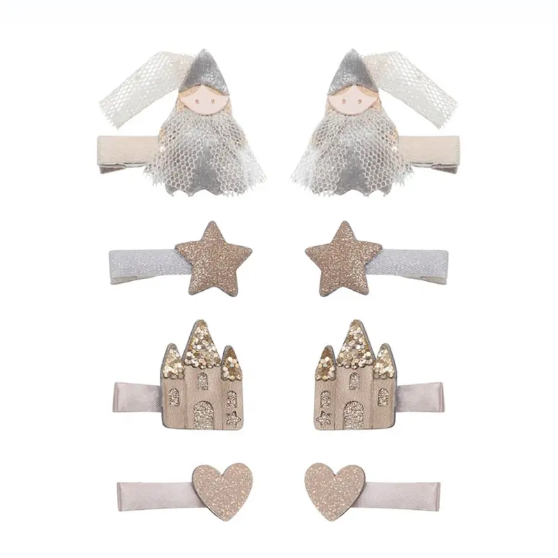 Princess & Castle Mini Hair Clips by Mimi & Lula