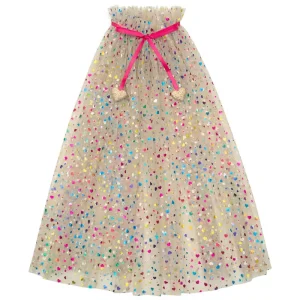 Rainbow Hearts Cape by Mimi & Lula