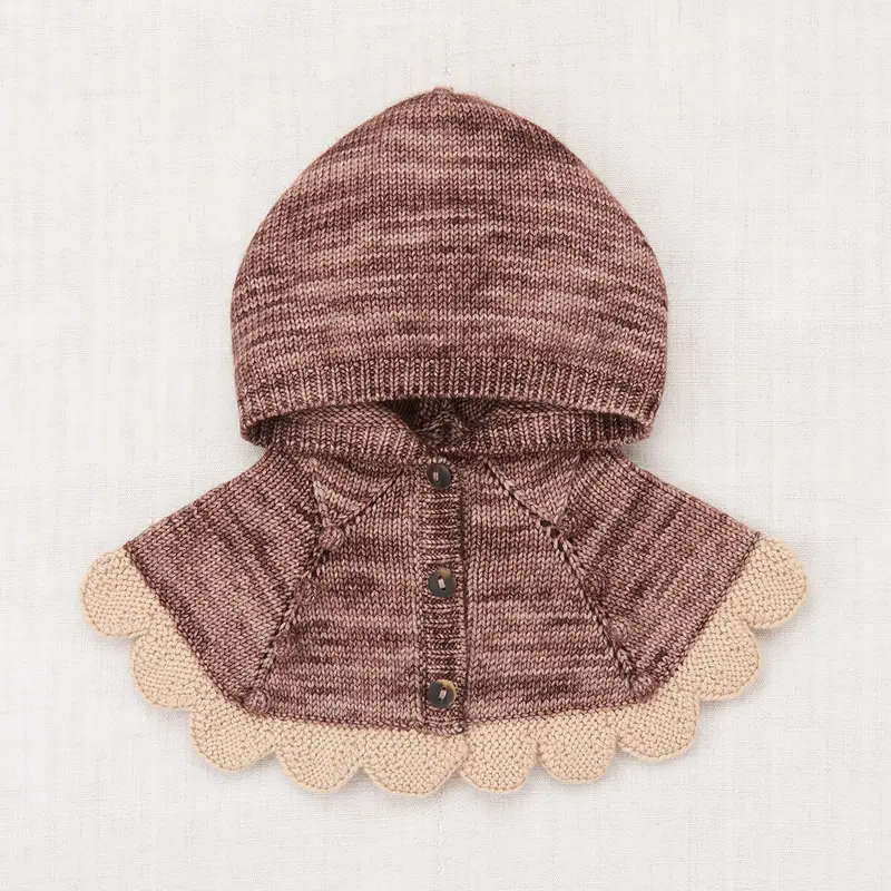 Scallop Capelet in Affogato by Misha & Puff