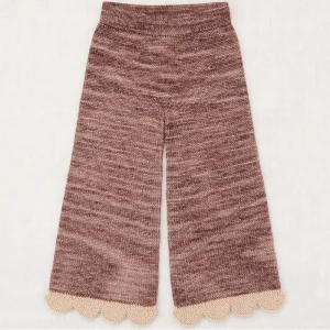 Scallop Edge A-Pant in Affogato by Misha & Puff