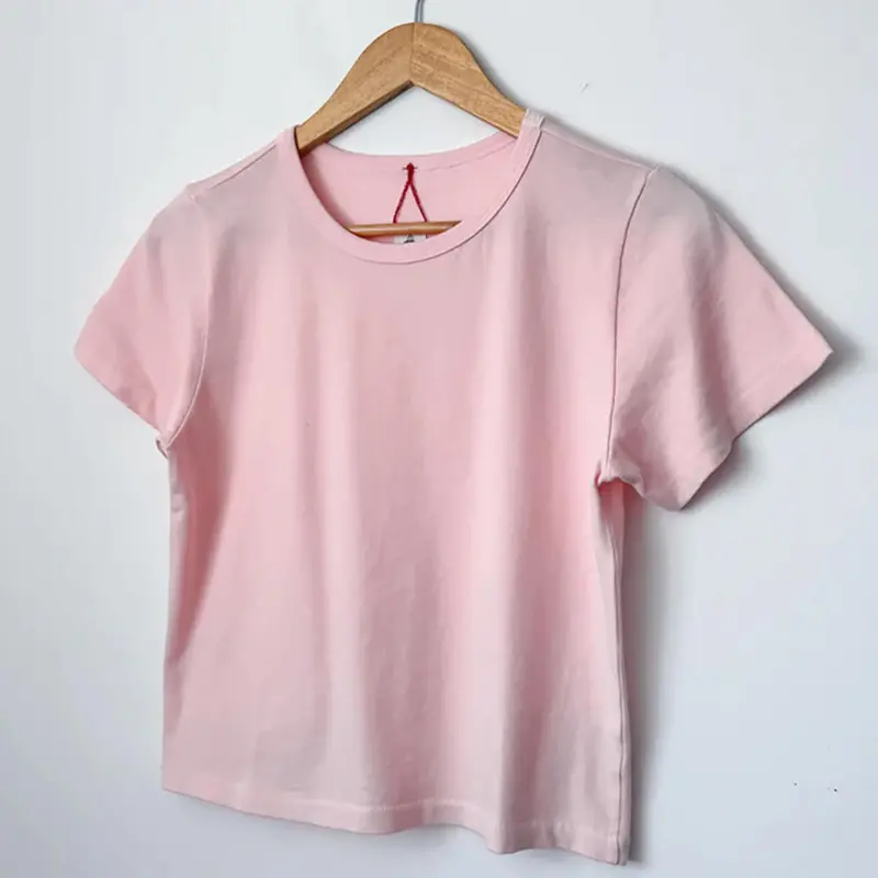 The Little Boy Tee in Baby Pink by Le Bon Shoppe