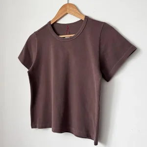 The Little Boy Tee in Espresso by Le Bon Shoppe