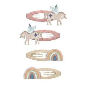 Winged Unicorn Clic Clac Hair Clips by Mimi & Lula