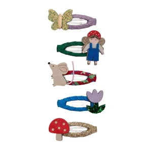 Woodland Fairy Mini Clic Clac Hair Clips by Mimi & Lula