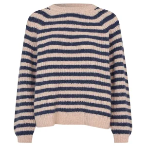 Bina Knit Jumper in Dark Blue by Lollys Laundry