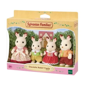 Chocolate Rabbit Family by Sylvanian Families