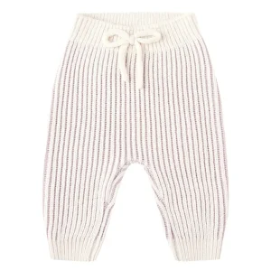 Chunky Knit Pant in Lilac by Quincy Mae