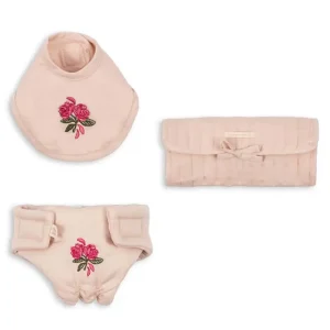 Doll Nursery Set in Cameo Rose by Konges Sljd
