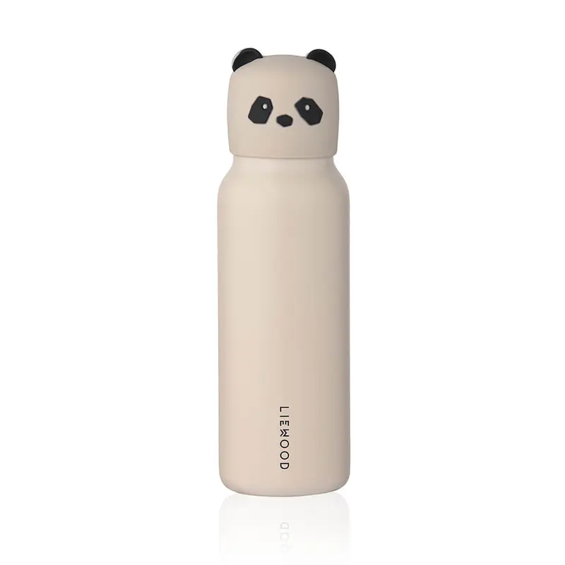 Falk Panda 350ml Water Bottle in Sandy by Liewood