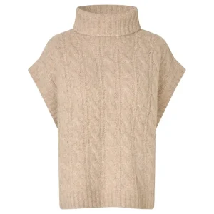 Fresno Knit Vest in Sand by Lollys Laundry