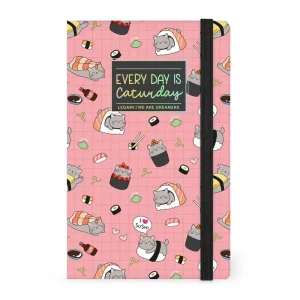 Medium Sushi Cat Lined Photo Notebook by Legami