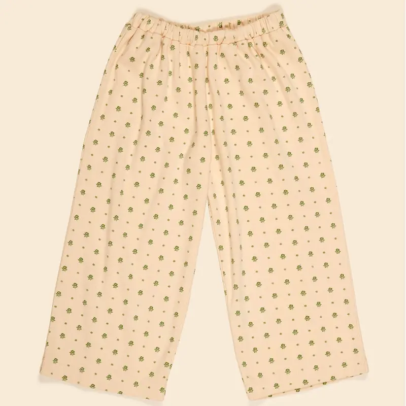 Mila Jersey Trouser in Meadow Calico by Apolina