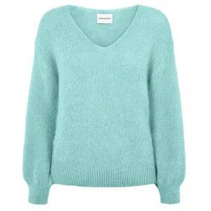 Milana Alpaca Pullover in Seafoam Green by Americandreams