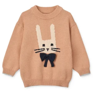 Orlane Embroidery Knit Jumper in Rabbit by Liewood