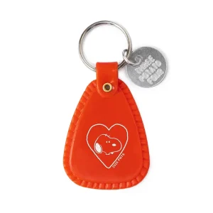 Snoopy Heart Saddle Keychain by Three Potato Four X Peanuts