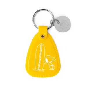 Snoopy Surf Saddle Keychain by Three Potato Four X Peanuts