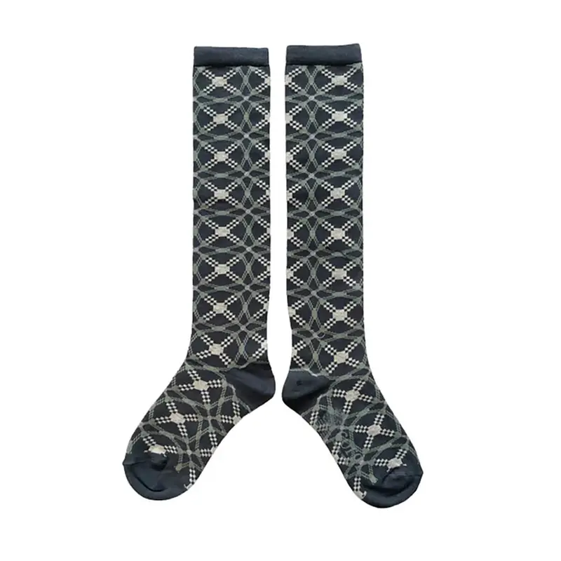 Sr Long Socks in Alpine Wolf by Mabli