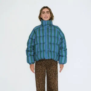 Striped Short Jacket in Stone by The Tiny Big Sister