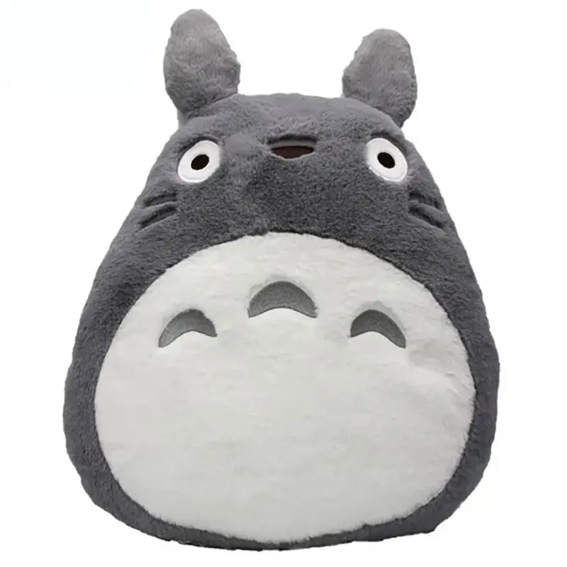 Studio Ghibli Grey Totoro Cushion (45cm) by Sun Arrow