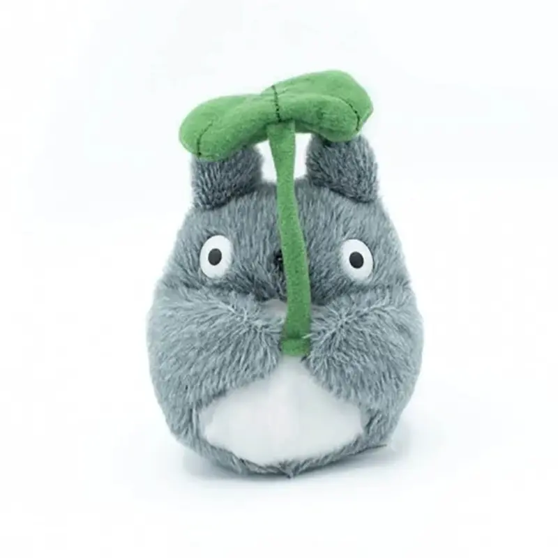 Studio Ghibli Totoro with Leaf Beanbag Plush (13cm) by Sun Arrow