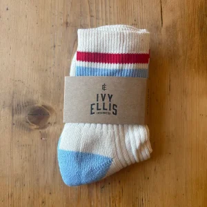 The Moon Women's Vintage Sports Socks by Ivy Ellis