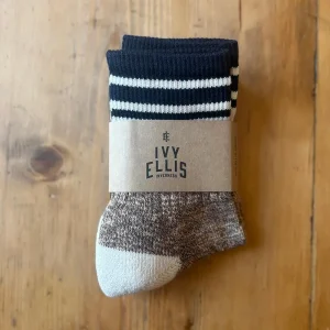 The Sandwood Women's Highland Coastline Slub Socks by Ivy Ellis