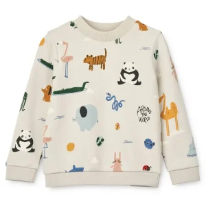 Thora Printed Sweatshirt in Around The World by Liewood