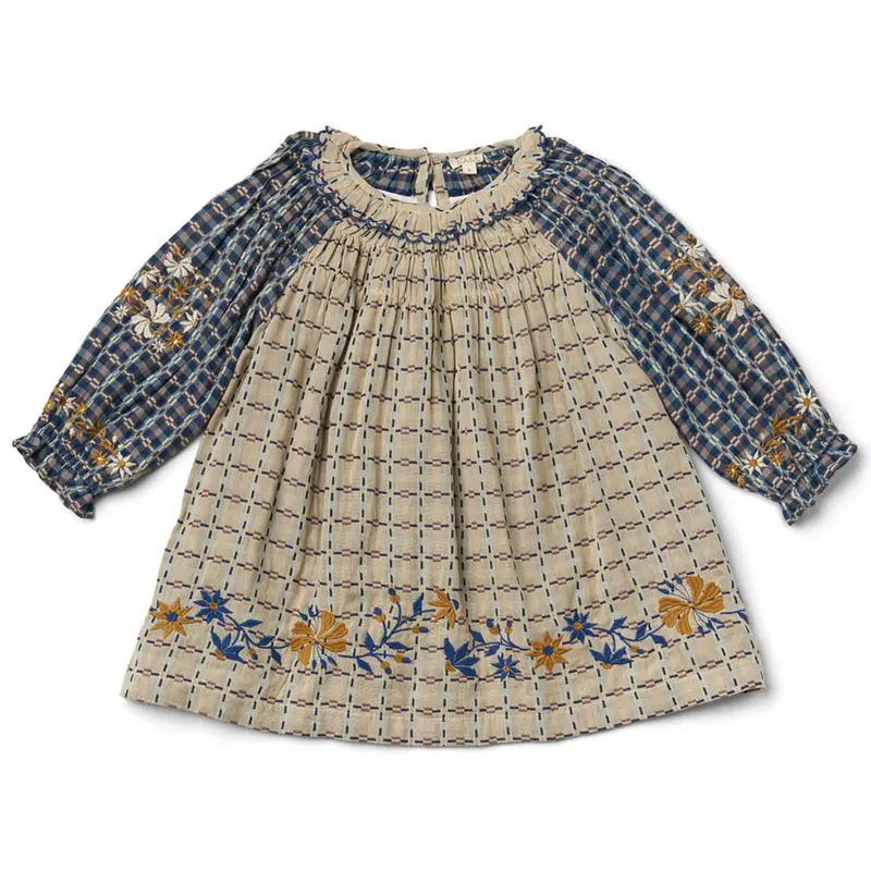 Tulip Dress in Double Sided Yarn Dye by Lali