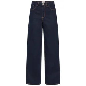 Twiggy Straight Jean in Authentic Blue by ICHI