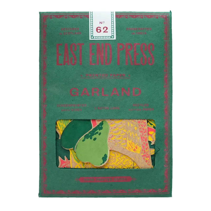 12 Days Of Christmas Paper Garland by East End Press