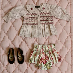 Baby Set in Pink Dot by Bonjour