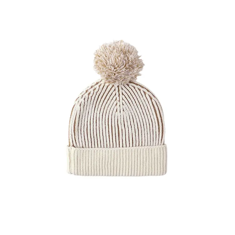 Beanie in Gold by Quincy Mae