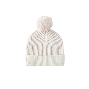 Beanie in Lilac by Quincy Mae