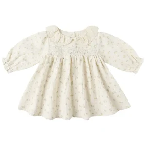 Callie Dress in Golden Floral by Quincy Mae