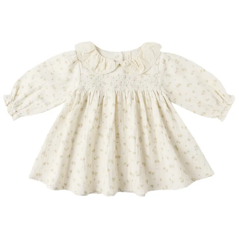 Callie Dress in Golden Floral by Quincy Mae