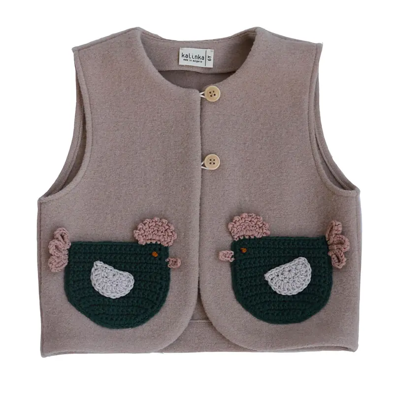 Caspian Chicken Vest in Mousse by Kalinka