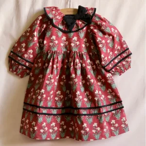 Dress in Iris Print by Bonjour