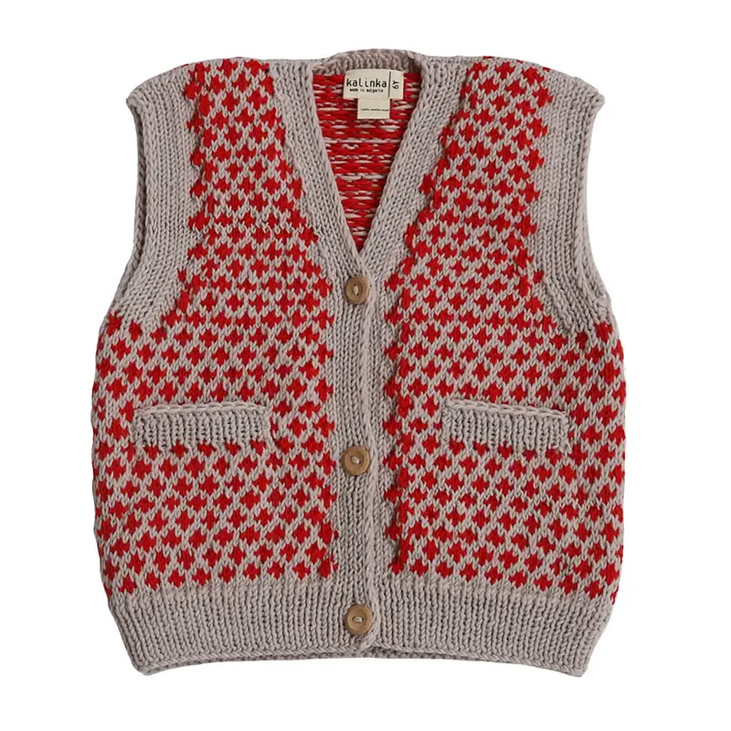 Edmund Vest in Moonstone / Poppy by Kalinka
